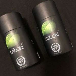 Caboki powder, insta hair fuller.